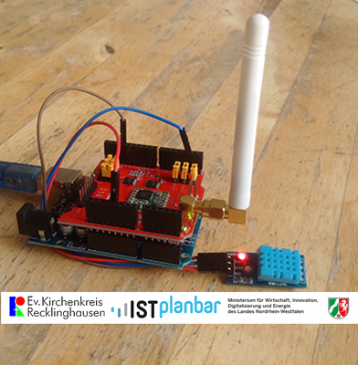 Lora-Node mit DHT 11