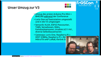 Video zur Migration von TTN-Gateways von V2 auf V3 mit Caspar Armster und Jens Nowak von der froscon 2021